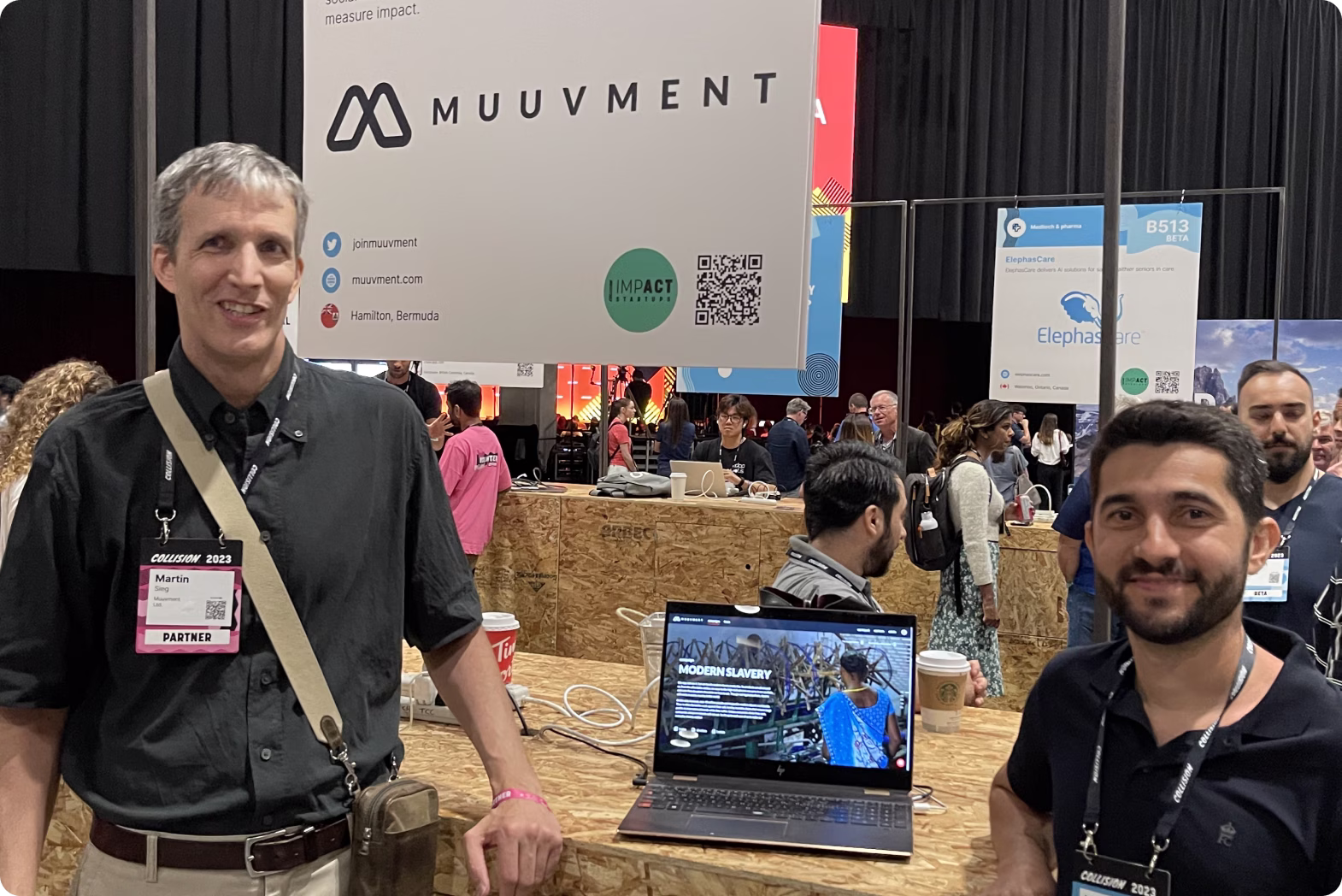 Martin, Muuvment's VP of operations
