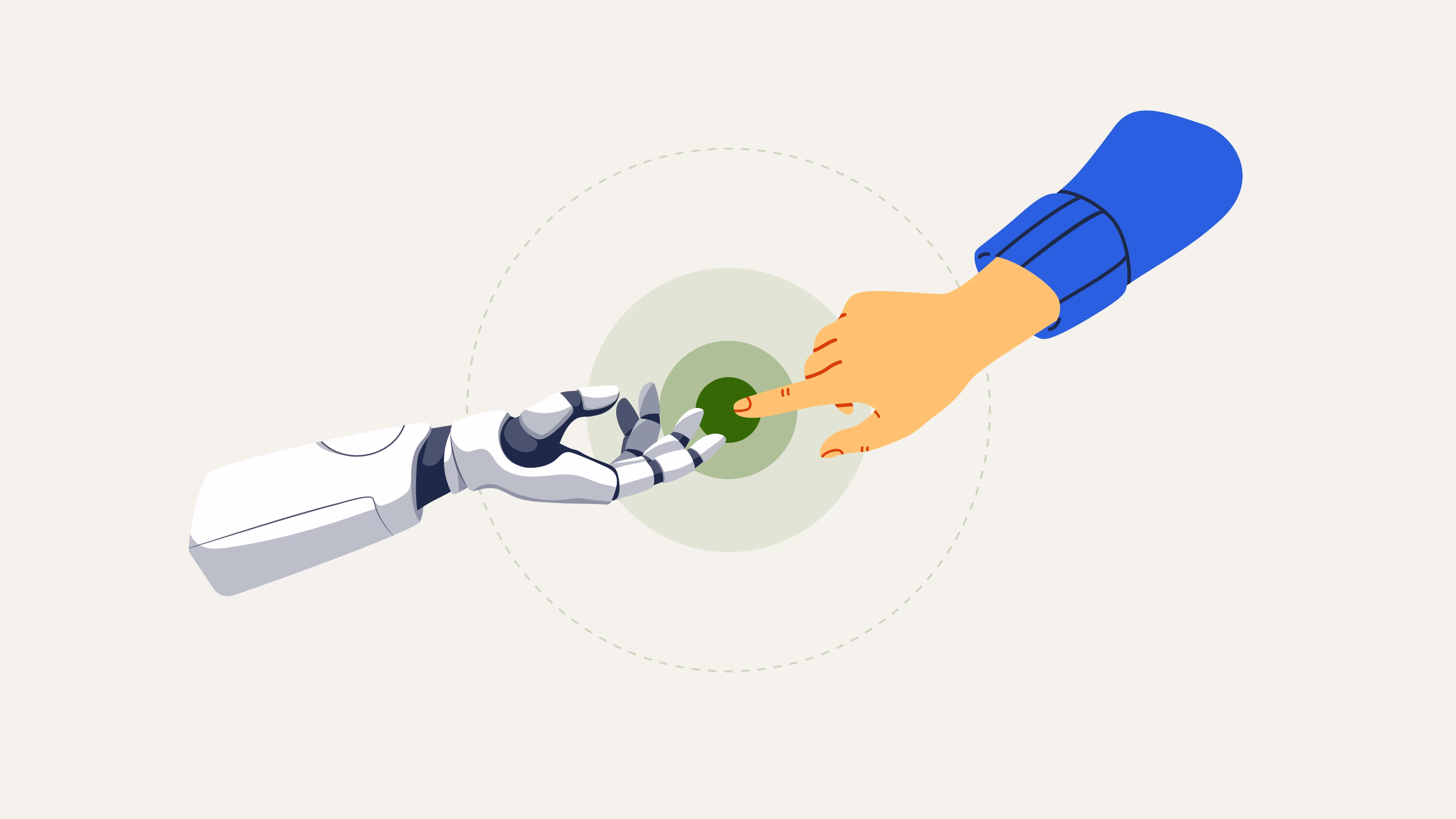 Human-first AI