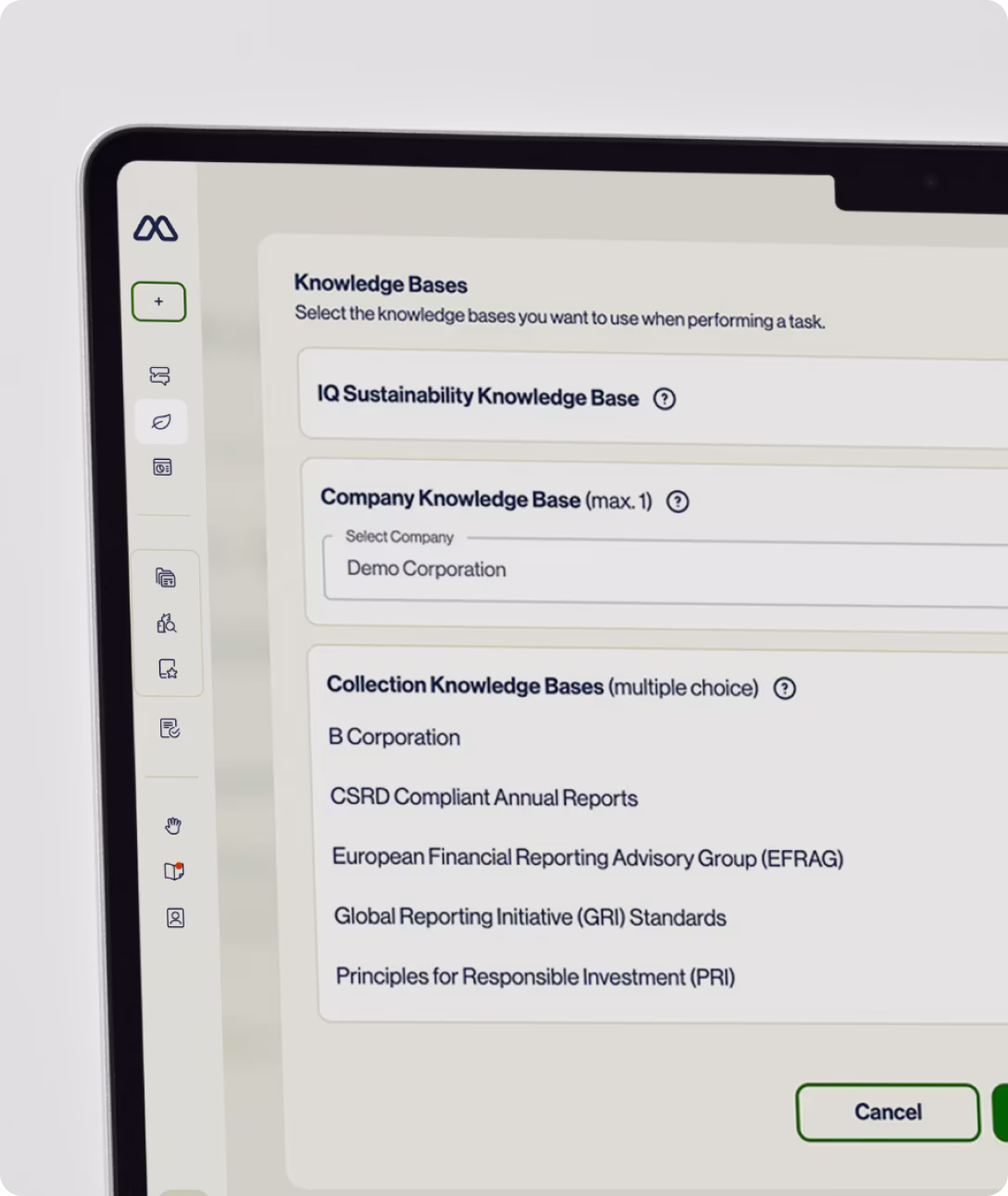 Multi-tiered, tailored knowledge environments
